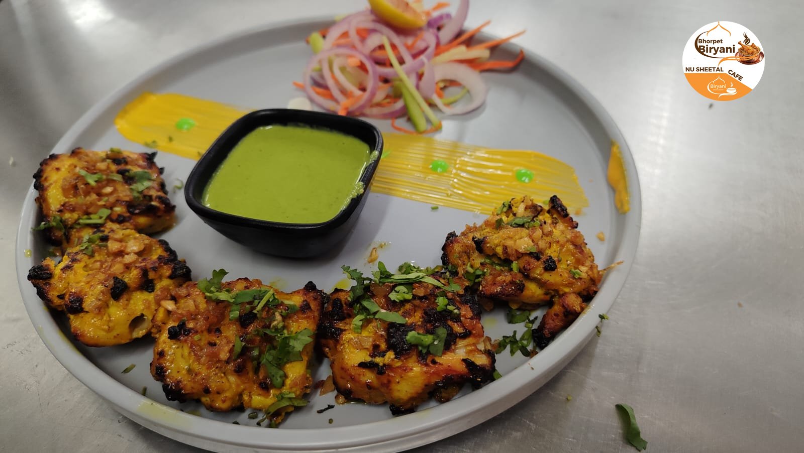 Chicken Lahsooni Kebab